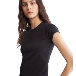 Calvin‎ Klein Performance Black Crewneck T-shirt Basic Essential Lounge